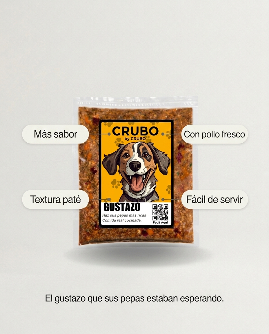 Ingredientes que conoces. Comida que tu perro merece.