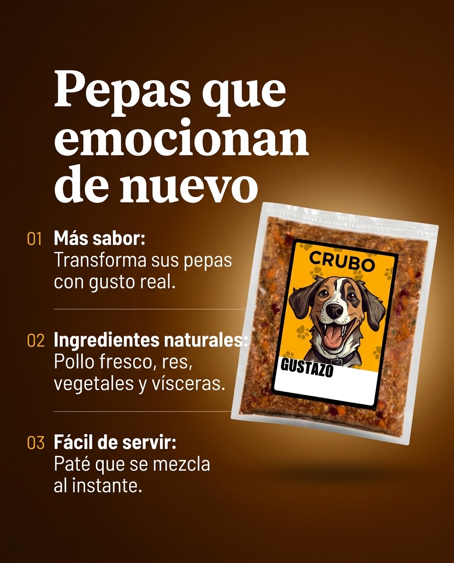 Nutrición real. Sabor real. Resultado real.